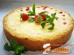 киш с клубникой